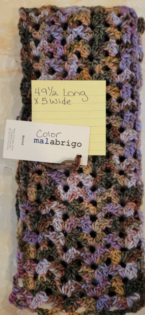 Malabrigo Scarf