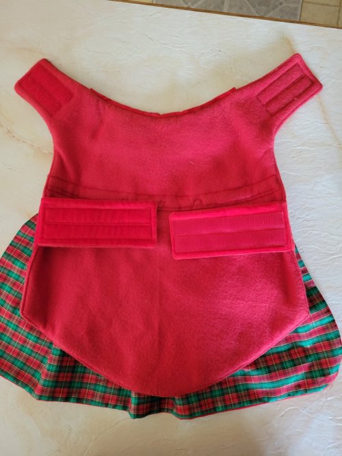 Precious Handmade Fancy Red Christmas Dress!