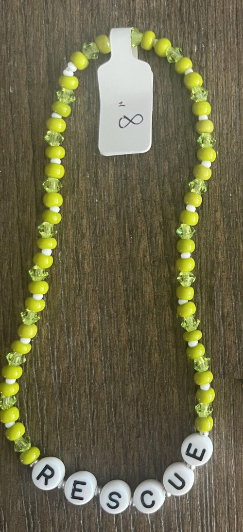 Yellow &quot;Rescue&quot; Bracelet