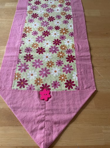 Handmade Table Runner: Spring