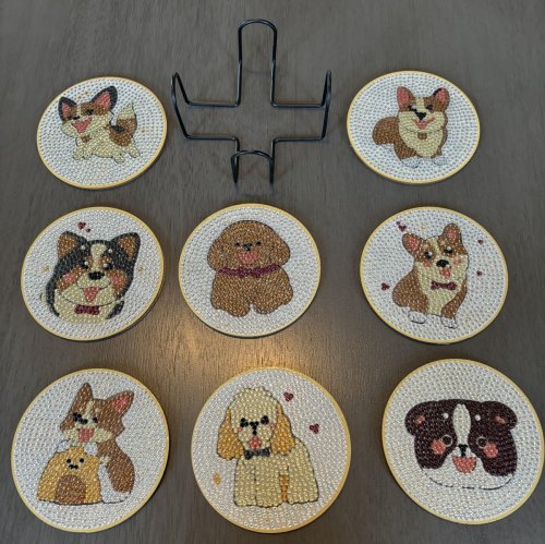 Dogs Coasters Set (1 of 2)