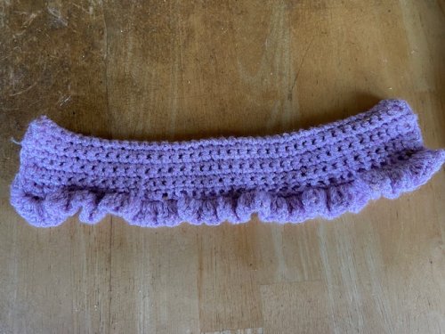 Lavender Dog Collar Cover