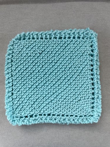 Crochet Dish/Wash Cloth - Green (2 available)