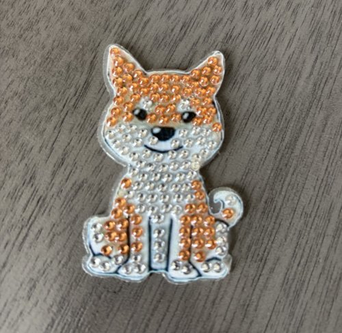 Diamond Art Magnet: Shiba Inu
